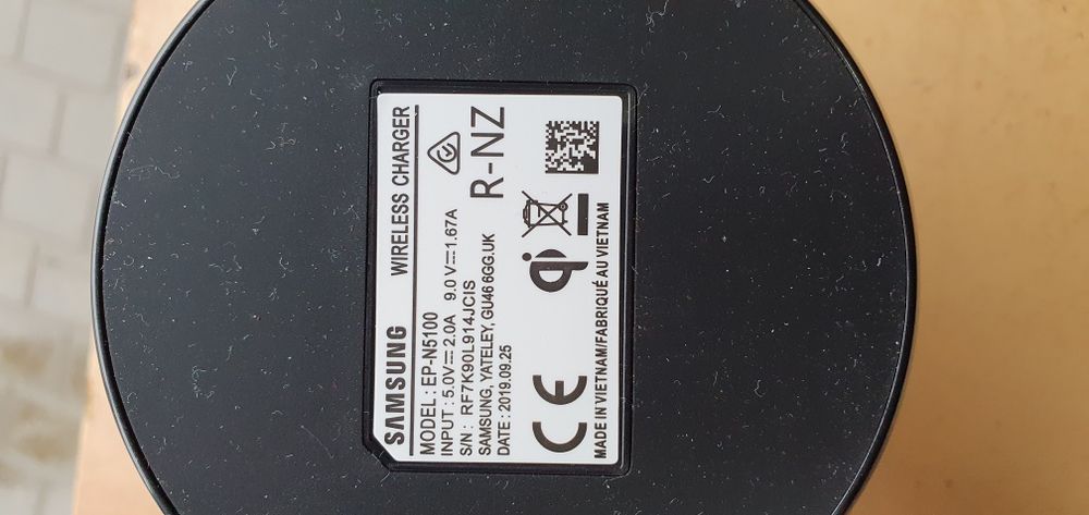 Incarcator Wireless Samsung Original. Produs nou, negociabil.