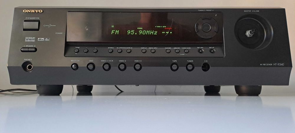 Amplificator Onkyo HT-R340 Sunet Excelent SUB pasiv sau activ Receiver Optic Coaxial