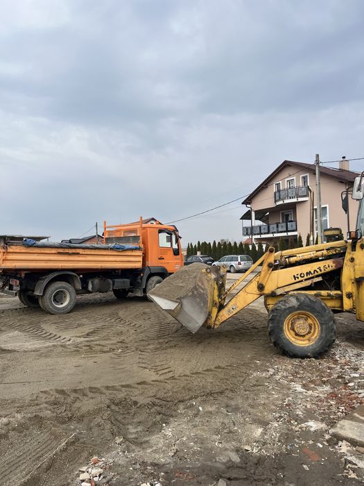 Transport 3mc 6mc de balast, nisip, marfa, pamant, pietris, sorturi