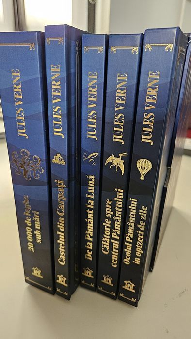 Jules Verne: Pachet de 5 Carti in Cutie Speciala - Editie de colectie