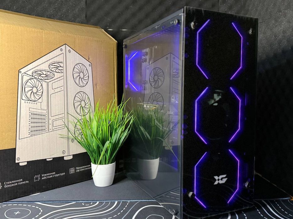 Новый Мощный Игровой Компьютер / ПК ( i5 12400 / 32 GB / GTX 1660 Supe