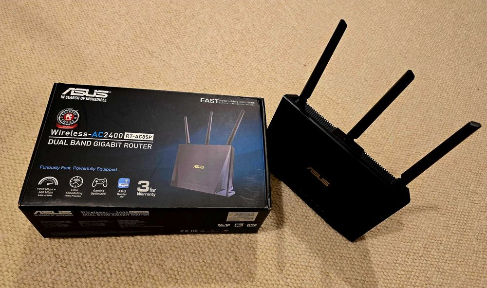 Router Wireless Dual-Band de gaming ASUS RT-AC85P
