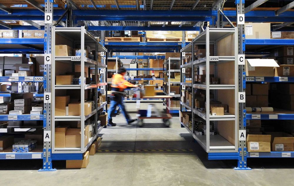 Паллетный стеллаж, стеллаж на склад, ProStellaj