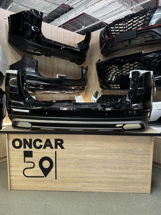 Бампер передни крашенный в сборе