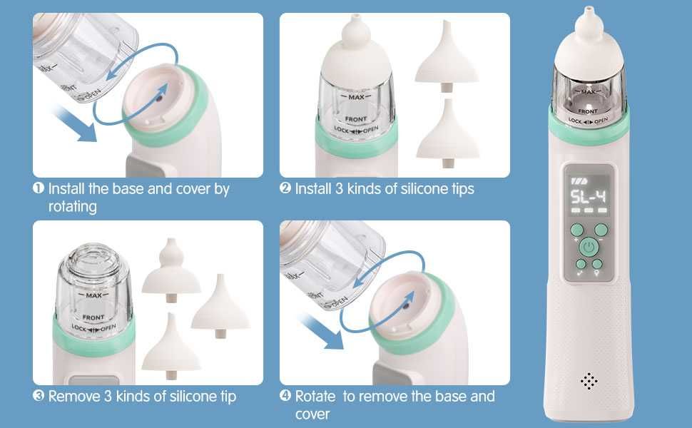 Аспиратор за нос за бебе