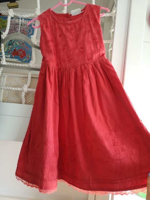 Rochie eleganta fete fetite voal dantela paiete invarticioase 5ani 116