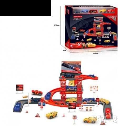 Паркинг гараж Cars - Колите с 5 колички
