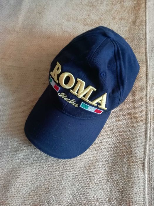 Бейзболна Шапка Оригинална на  AC  " ROMA"- 100% Cotton