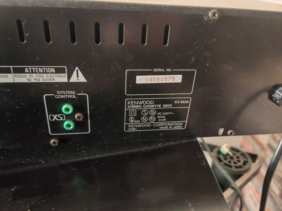 Deck Kenwood KX 5530 autoreverse
