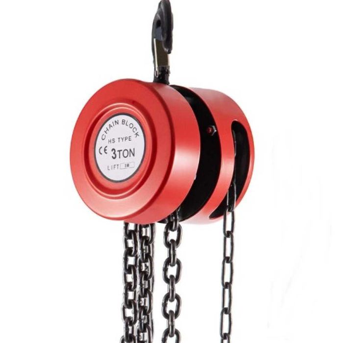 Ръчна верижна лебедка 3000 кг, 3м