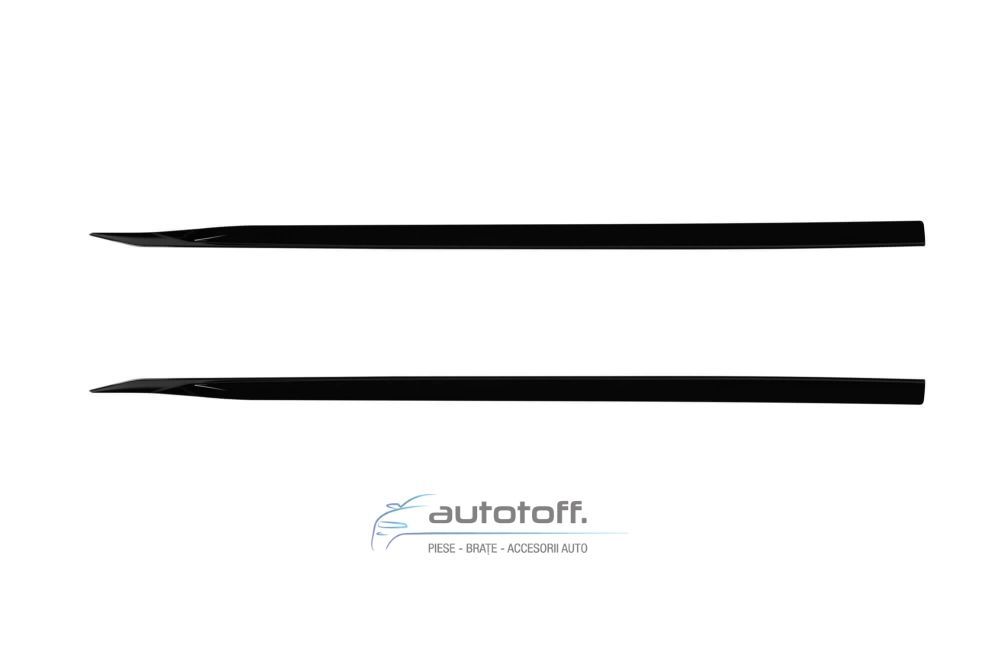 Pachet Aero compatibil BMW Seria 5 G60 (2023+) Negru lucios