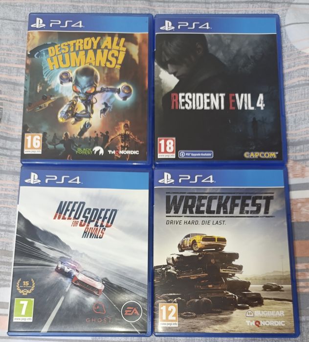 Диски игры PS4 Playstation 4