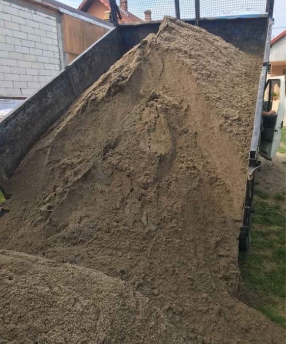 Pietriș   Nisip   Balastru  Pamant vegetal  Beton Semi-umed