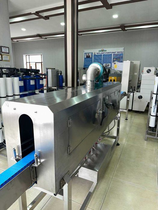 Термоусадочный туннель для этикетки ПЭТ бутылей (баклажка)