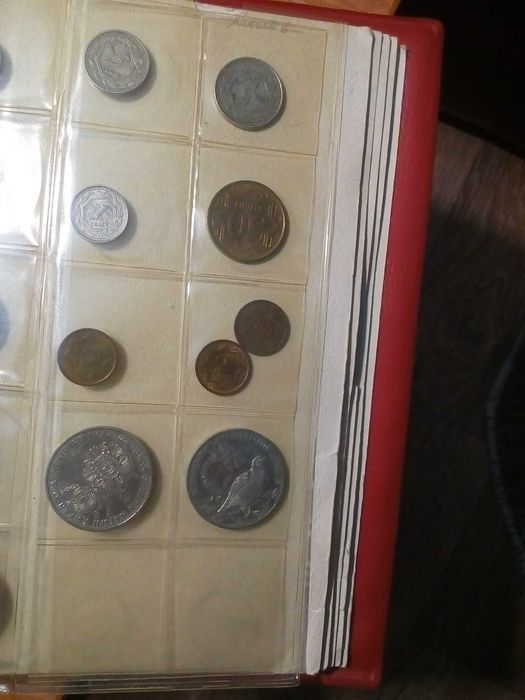 Коллекция монет СССР, РФ, РК.