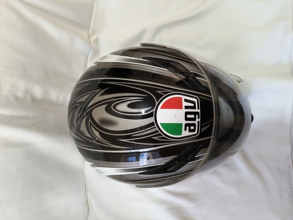 Каска на AGV. За мотокрос и за велосипед