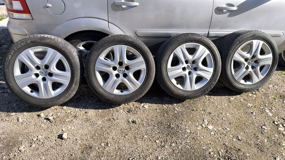 Структурни стоманени джанти 17'' оригинални 7J X 17  със размер 5x120