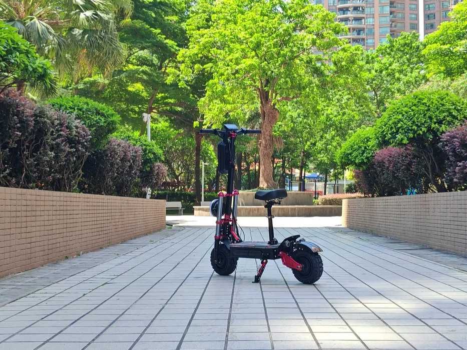 Офроуд електрическa тротинетка Quickwheel GT 6000W,38Аh+NFC система