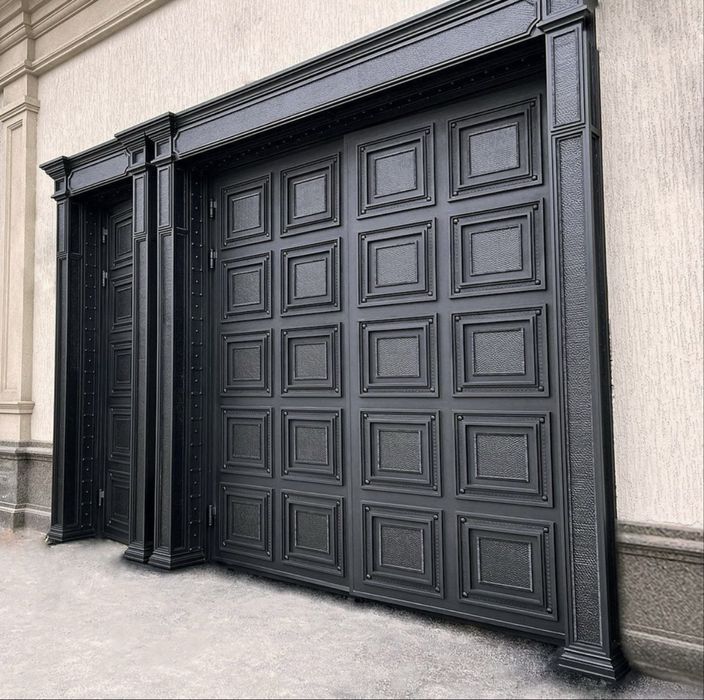 Darvoza naves reshotka perela kazerok kaletka