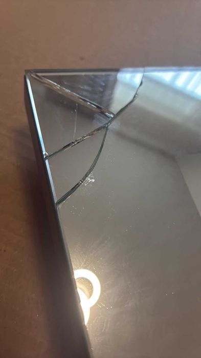 LED шкаф с огледало за баня, 50x13x70 см (купуван за 415 лв)