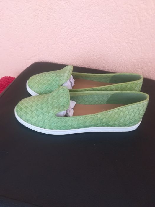 Espadrile noi piele nr 41 dama Pia di Fiore
