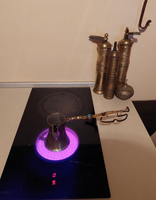 Продвам джезве кафемелачки бакърен захарник