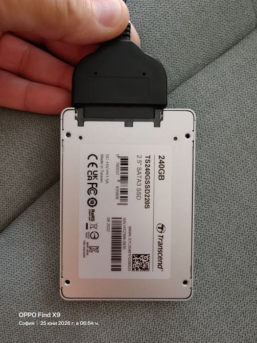 Продавам 240gb ssd