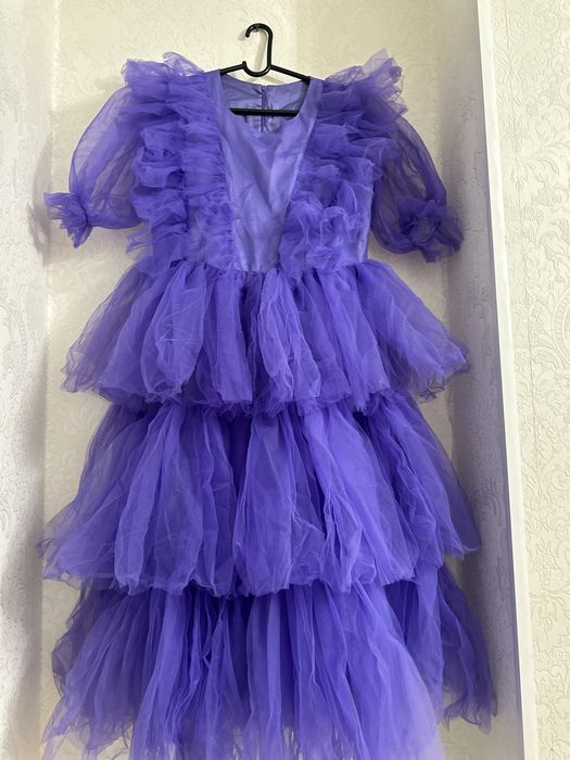 Вечернее платье, фиол цвета