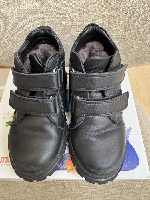 Детские кожаные сапоги