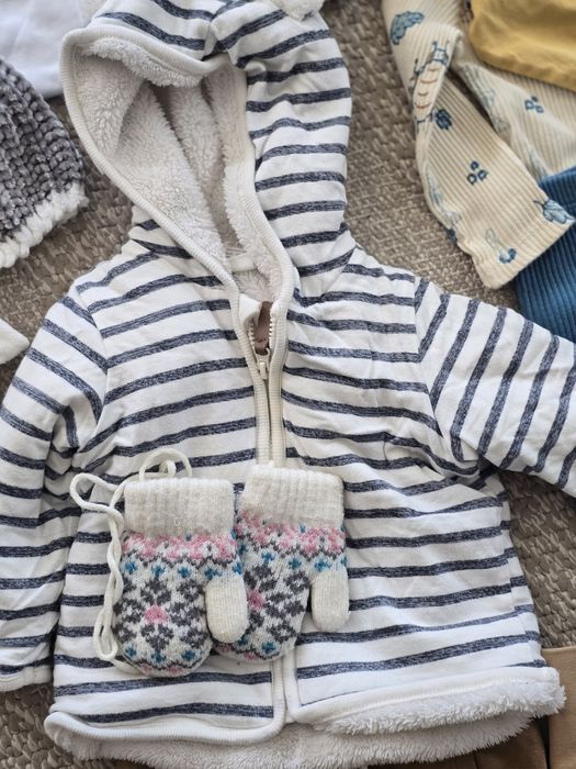 Lot haine baietel, H&M, marimea 68