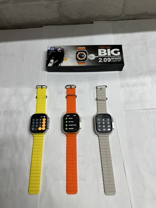 Смарт Часовник,smartwatch T900 Ultra, smart watch,Iwatch,apple,samsung