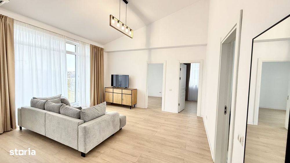 Inchiriez casa 4 cam Corbeanca, 500mp teren, cartier privat, liniște