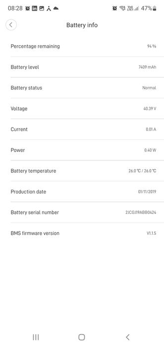 Trotinetă electrică Xiaomi Mijia M365 – stare foarte bună –  2 anvelope rezervă
