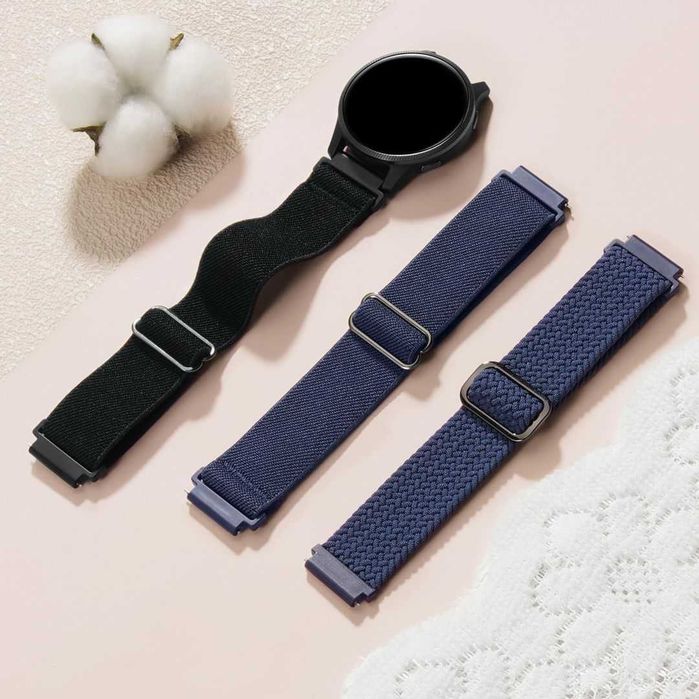 Set 2 x Curea Elastică Textilă 22mm - Samsung / Huawei / Xiaomi/Garmin