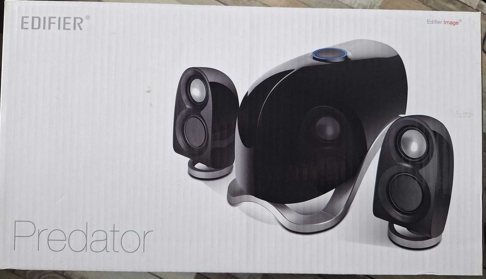 употребявана озвучителна система EDIFIER Predator Multimedia Speaker model; e1100MKII, черен цвят