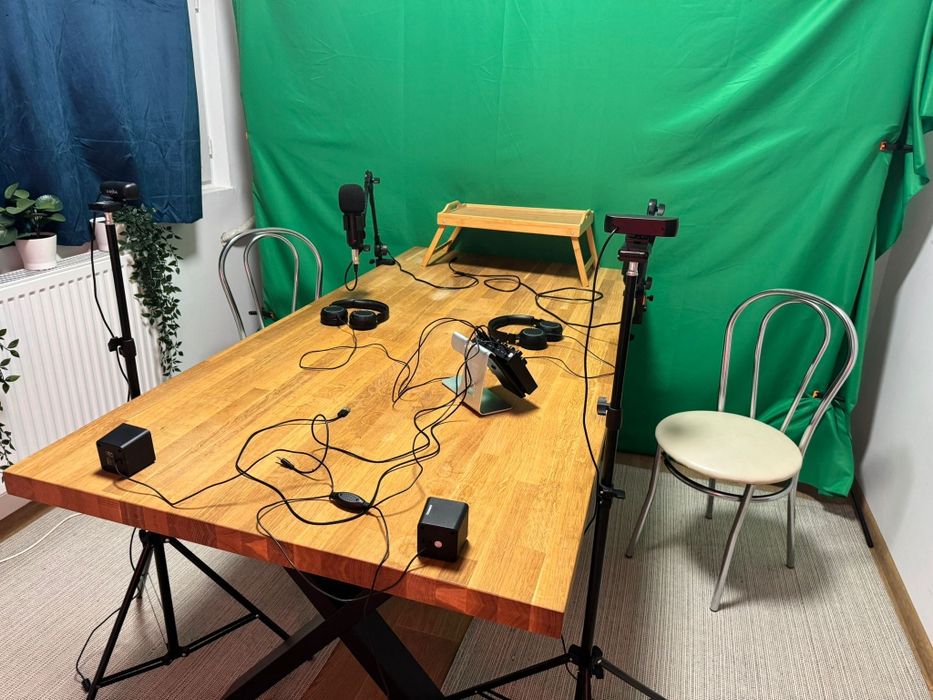 Podcast studio for rent