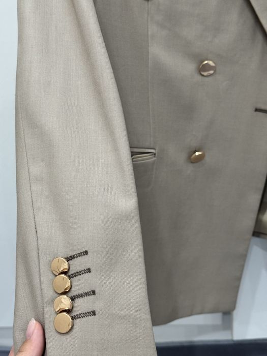 Новый Пиджак Бежевый