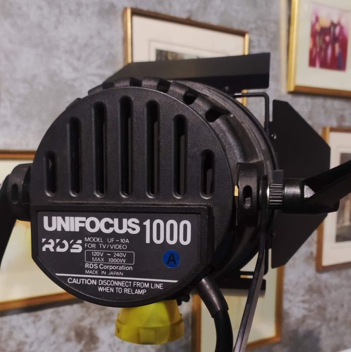 Unifocus 1000 RDS, lumini studio foto video tv