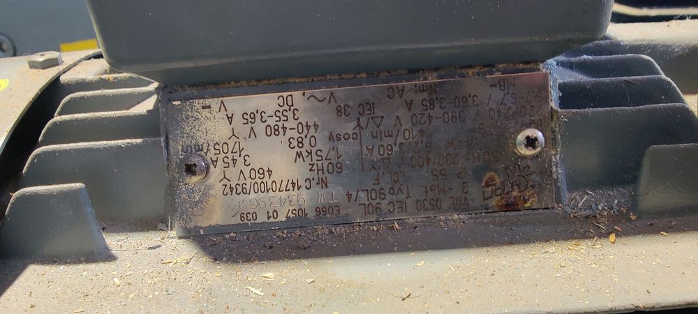 Motor electric trifazat cu reductor, 1.5kW, 27rpm, 380V