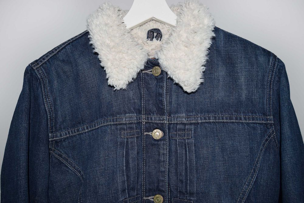 Дамско дънково яке Levi's Sherpa Trucker Jacket Размер М