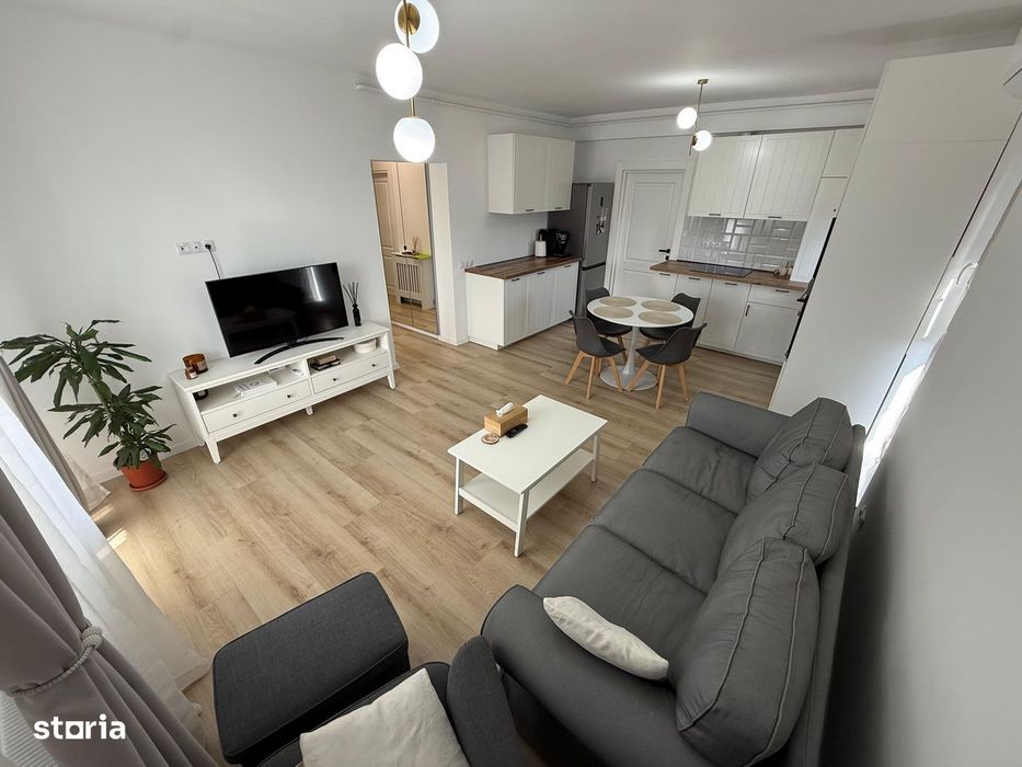 Str. Daliei - Ap. 3 camere, mobilat si utilat + 2 parcari