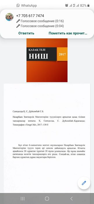 Книги для подготовки к НИШ