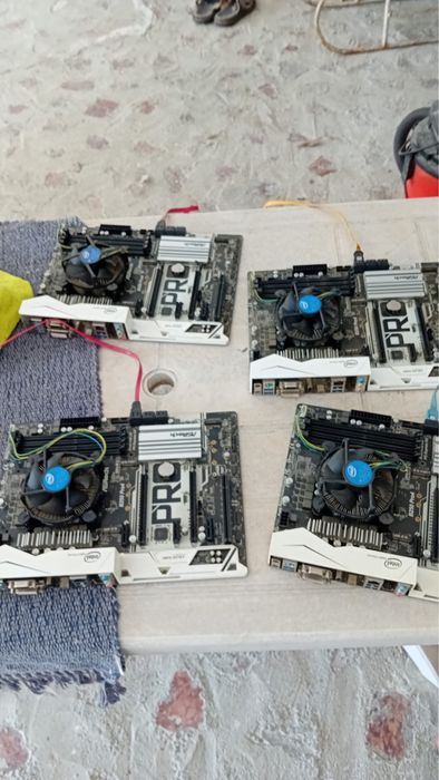 Pachet componente PC - 5x ASRock B250 Pro4+ 3x Surse FSP Hyper M