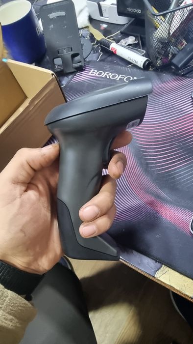 Shtrix kod skaneri bluetoothli masofadan ulanadi