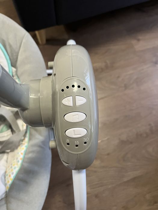 Електрическа люлка Cangaroo Baby Swing, сива.