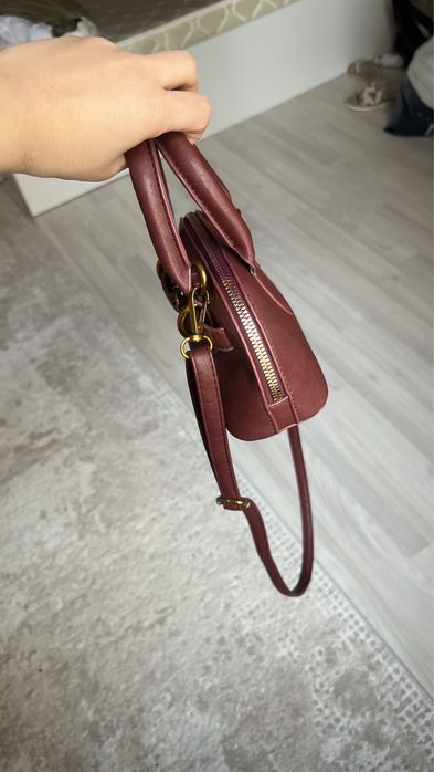 Сумочка бордовая