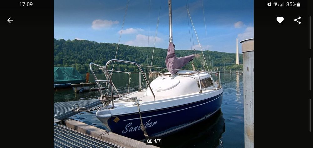 Velier Manta 19 + peridoc 1000kg inmatriculat