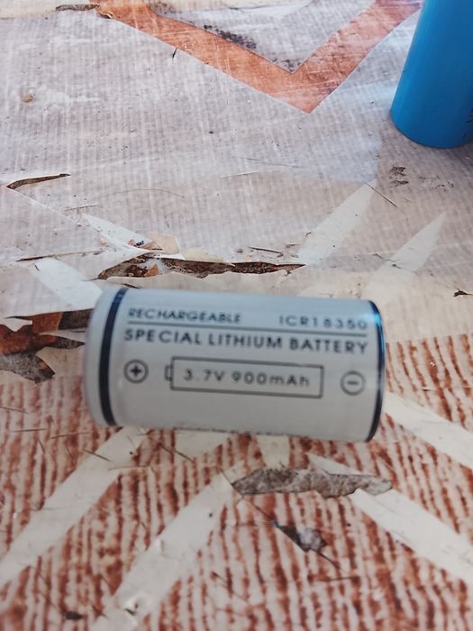 baterii Litiu-ion,18350,900mA,3,7V