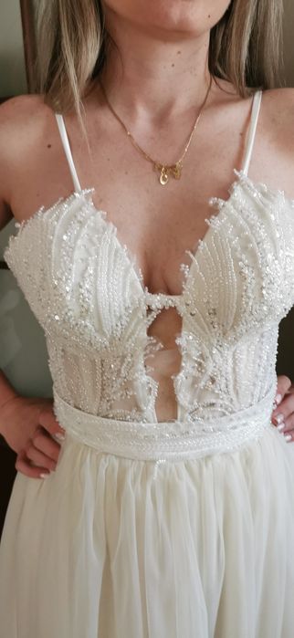 Rochie mireasa cu corset