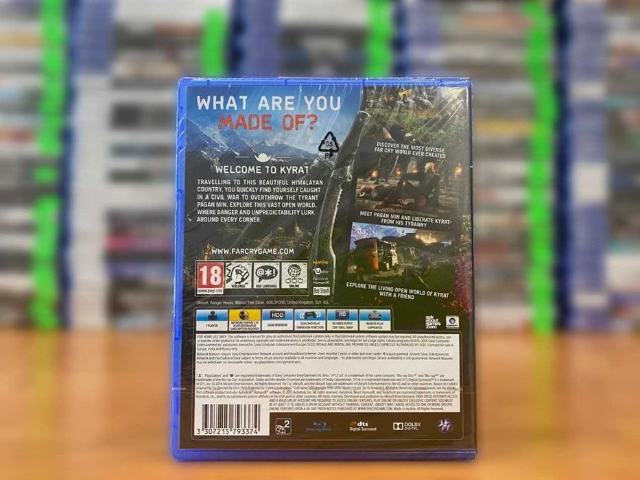 НОВЫЙ диск Far Cry 4 PS4/PS5 Фар Край 4 Пс 4 Большой выбор игр